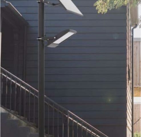 INVO-SLK-Pro-Solar-Flood-Light-Column-Mounted